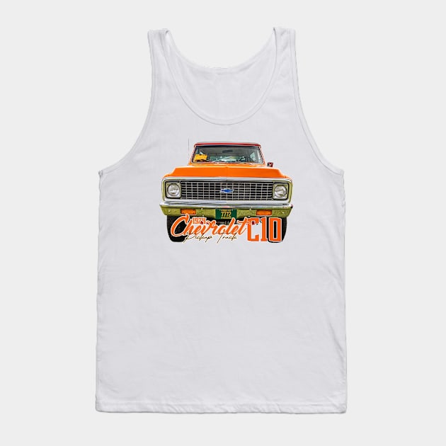 1974 Chevrolet C10 Pickup Truck Tank Top by Gestalt Imagery